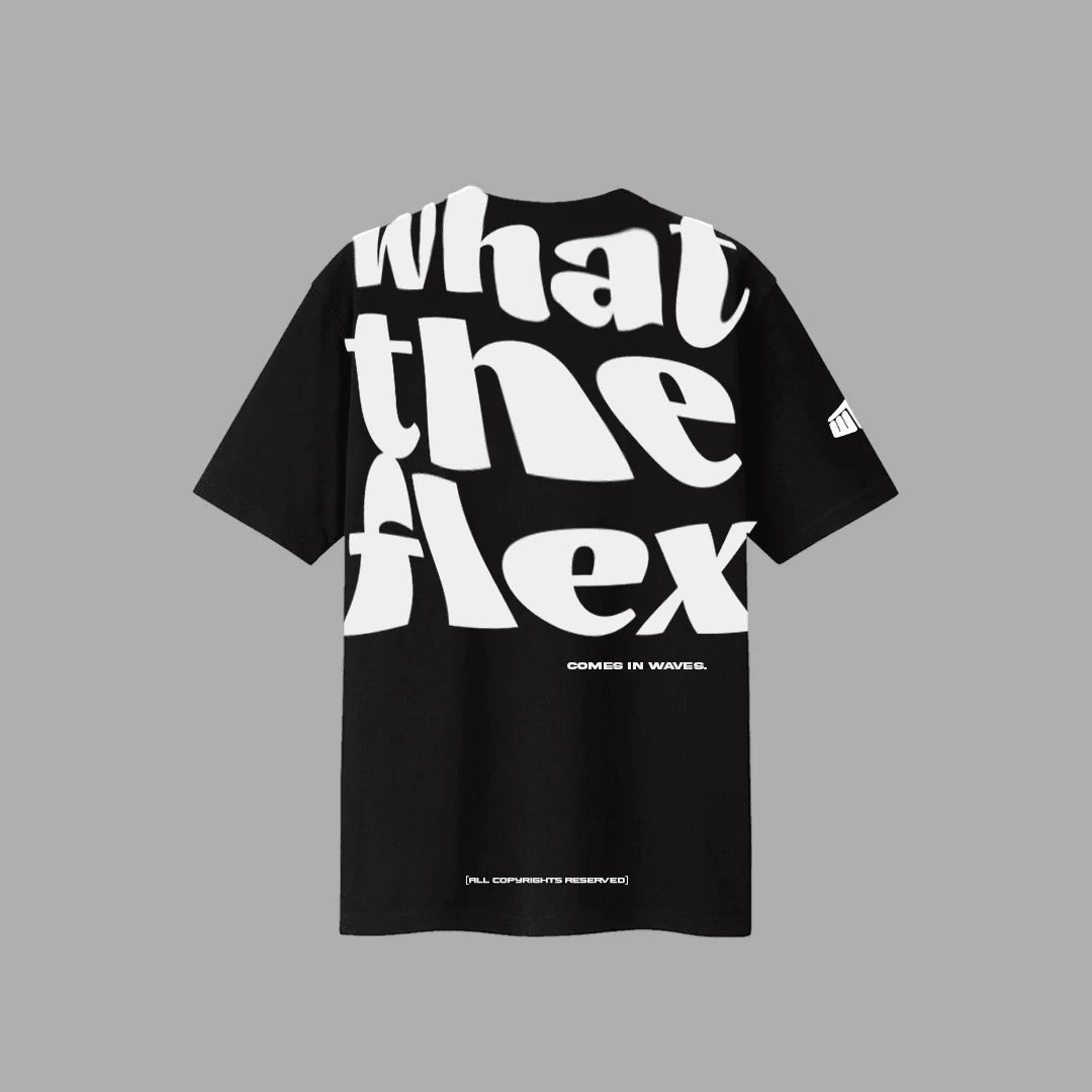 Flex Black Heavyweight T-shirt